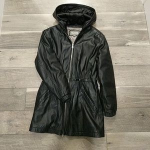 Wilson's Leather Vintage Hooded Parka Size S